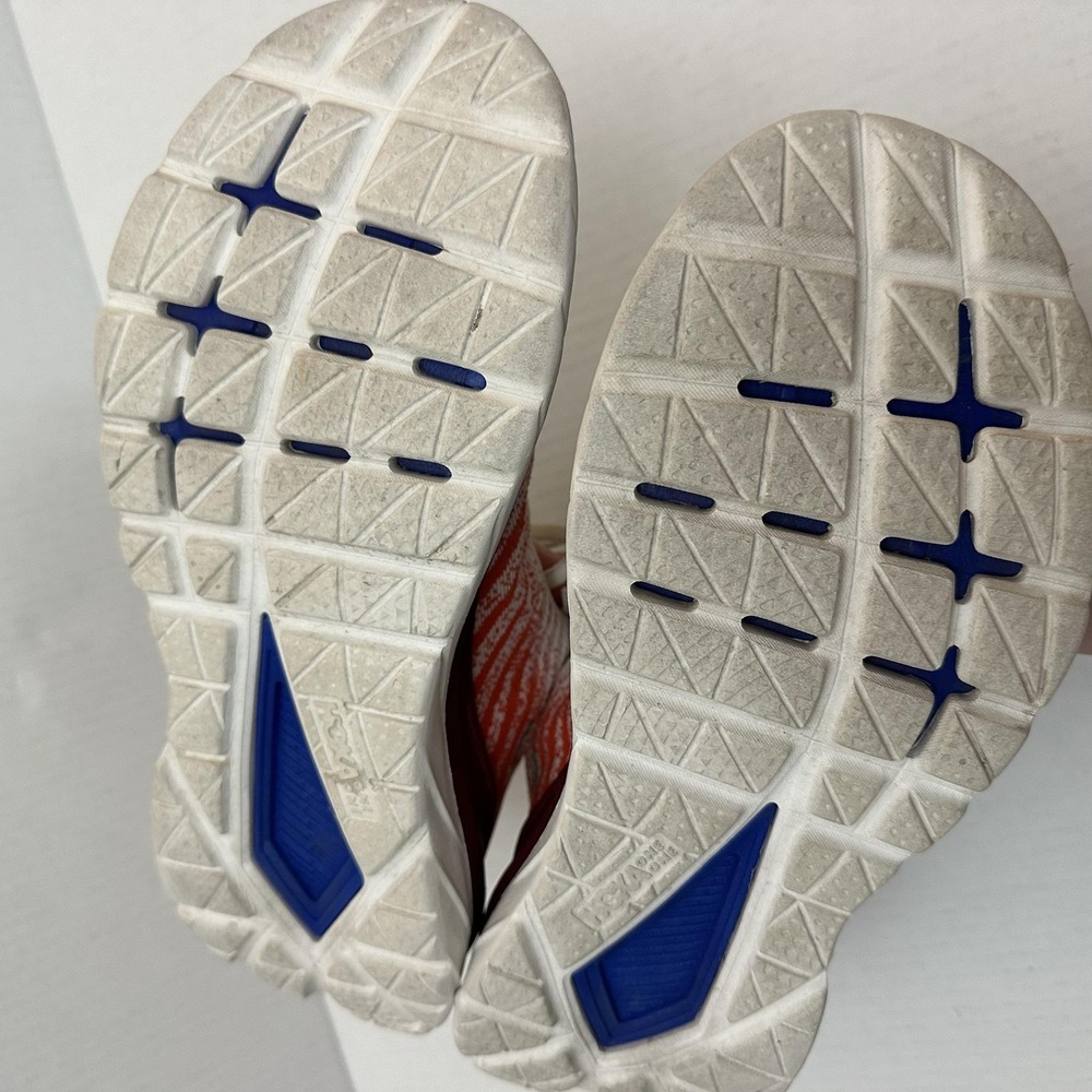 HOKA Mach 5 Running Shoes Womens 9 White Orange Blue PROFLY+ Lightweight - Picture 14 of 14